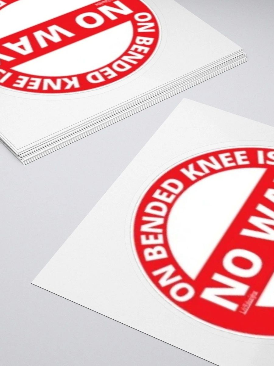 ON BENDED KNEE IS NO WAY TO BE FREE product image (10)