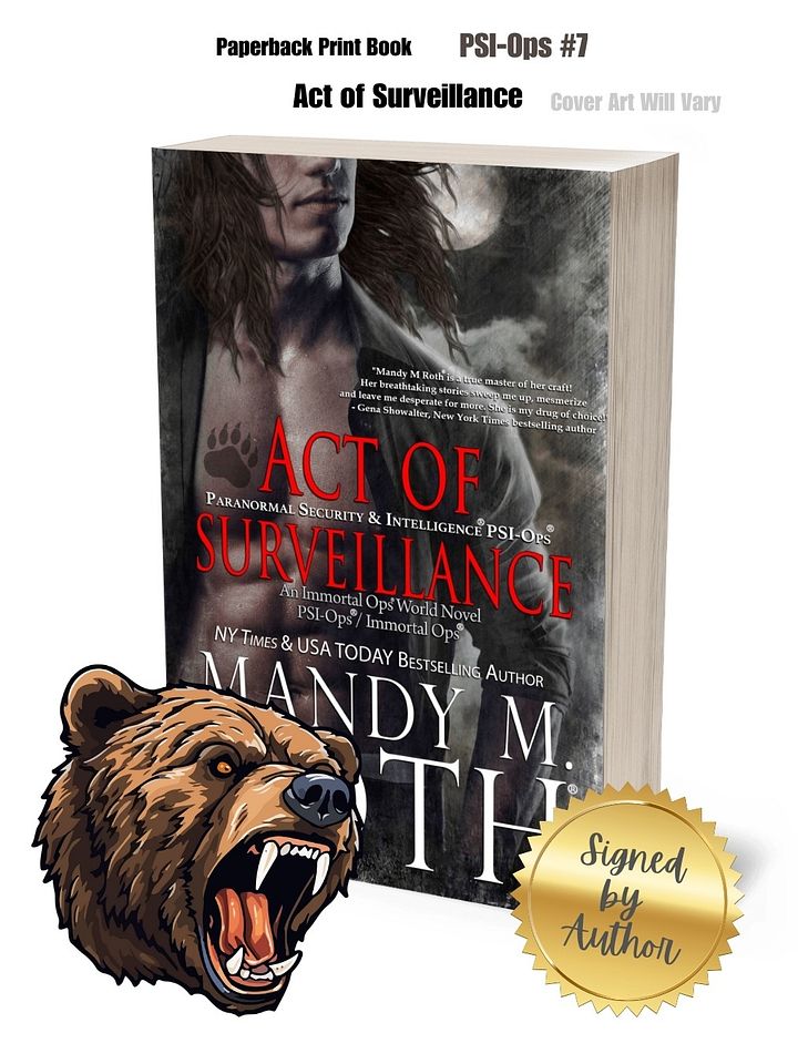 Act of Surveillance Signed Paperback Print Book product image (1)