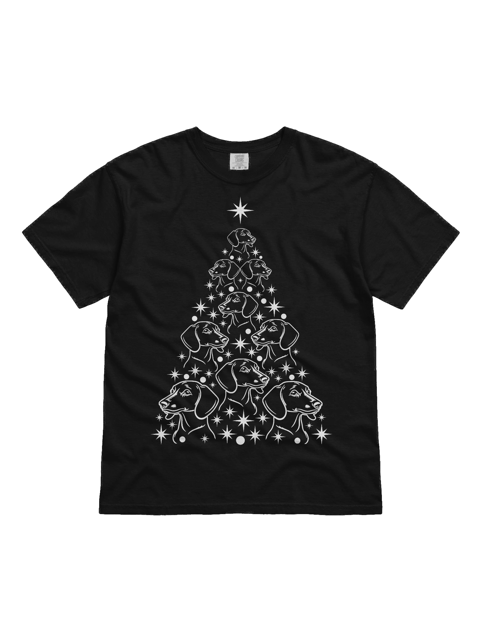 Dachshund Christmas Tree T-Shirt product image (2)