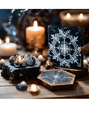 Schneeflocken Obsidian