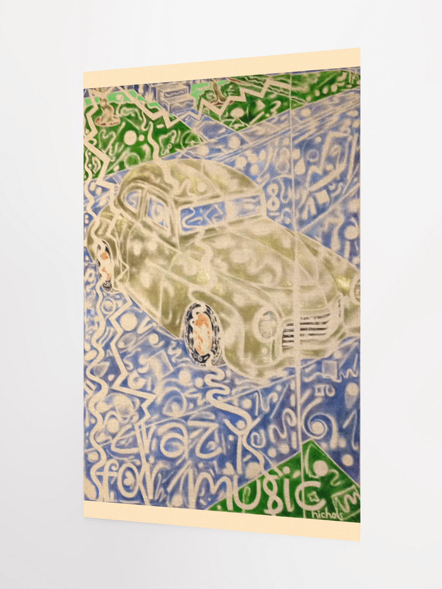 Crazy for the Music (1993) Poster product image (3)