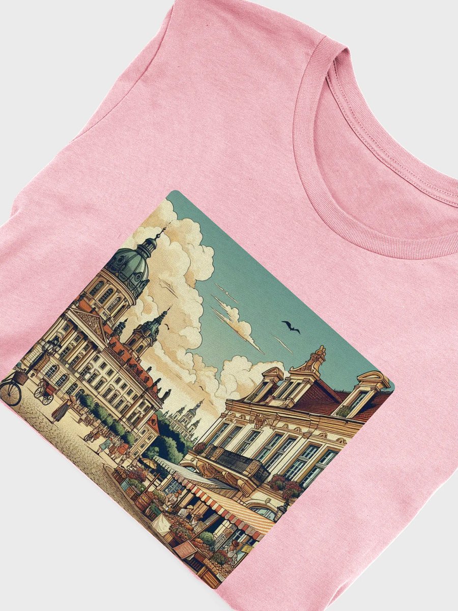 European Urban Scene Graphic T-Shirt | postdam city product image (5)