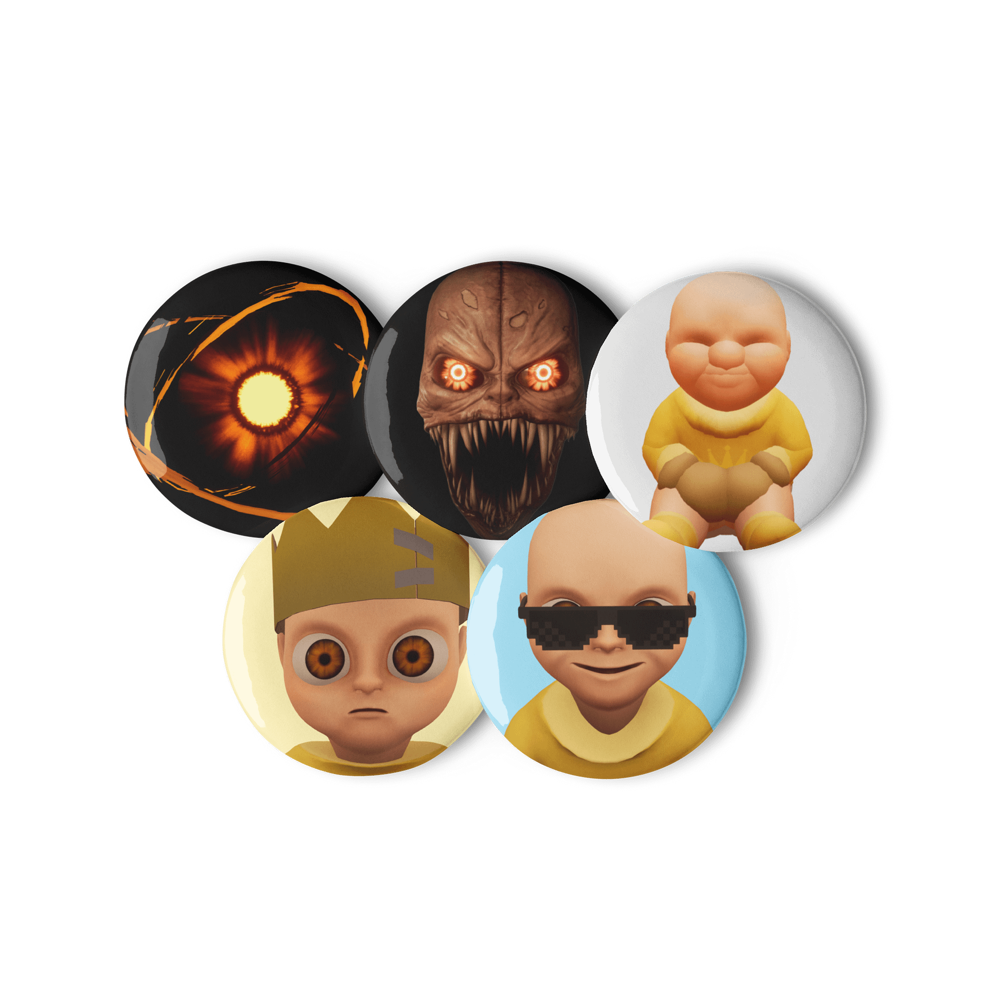 Horror Badge Set product image (1)