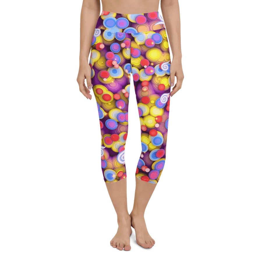 Peacock Valley (yoga capri leggings) product image (9)