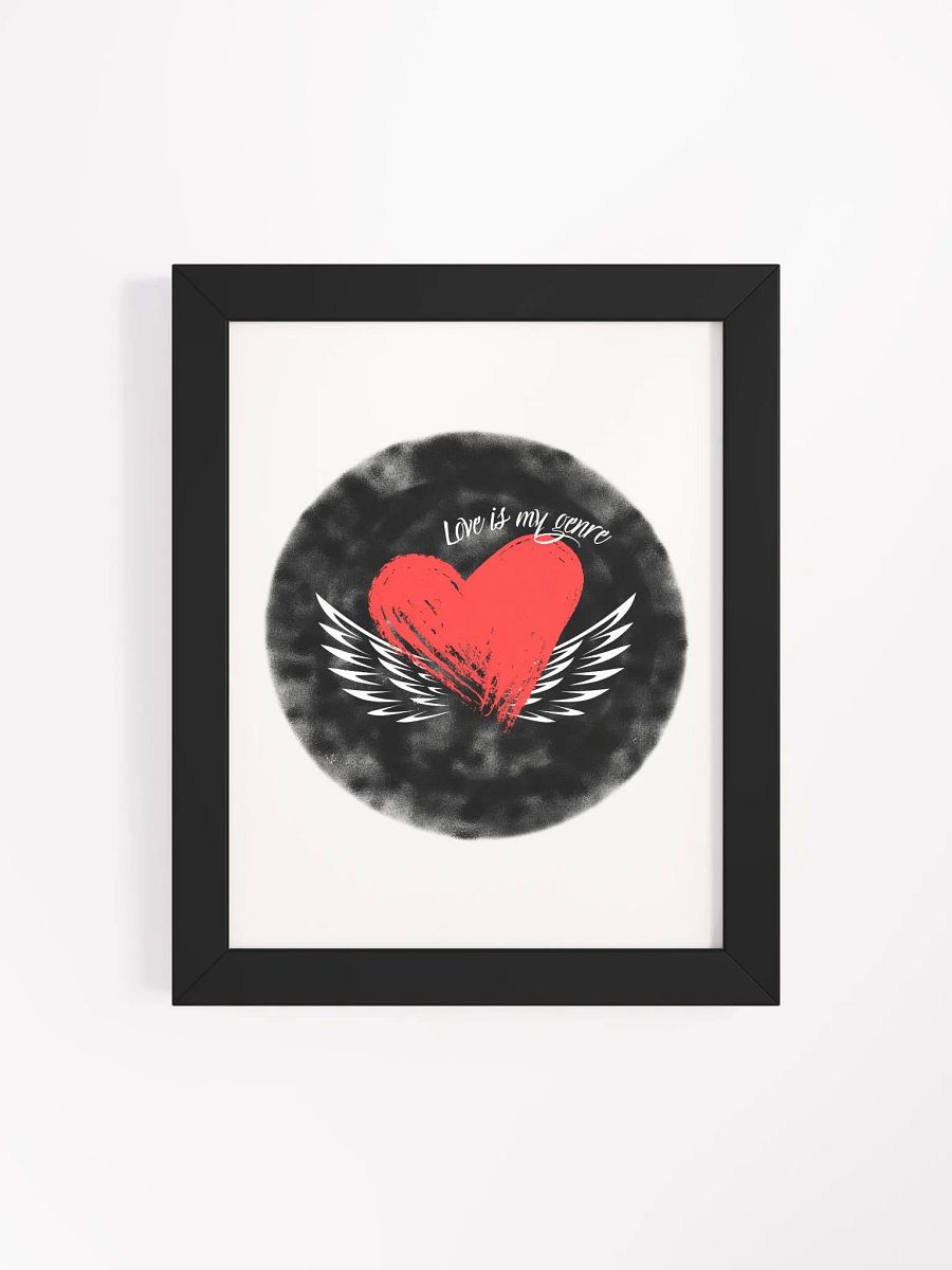 Love is my Genre Framed Poster product image (45)