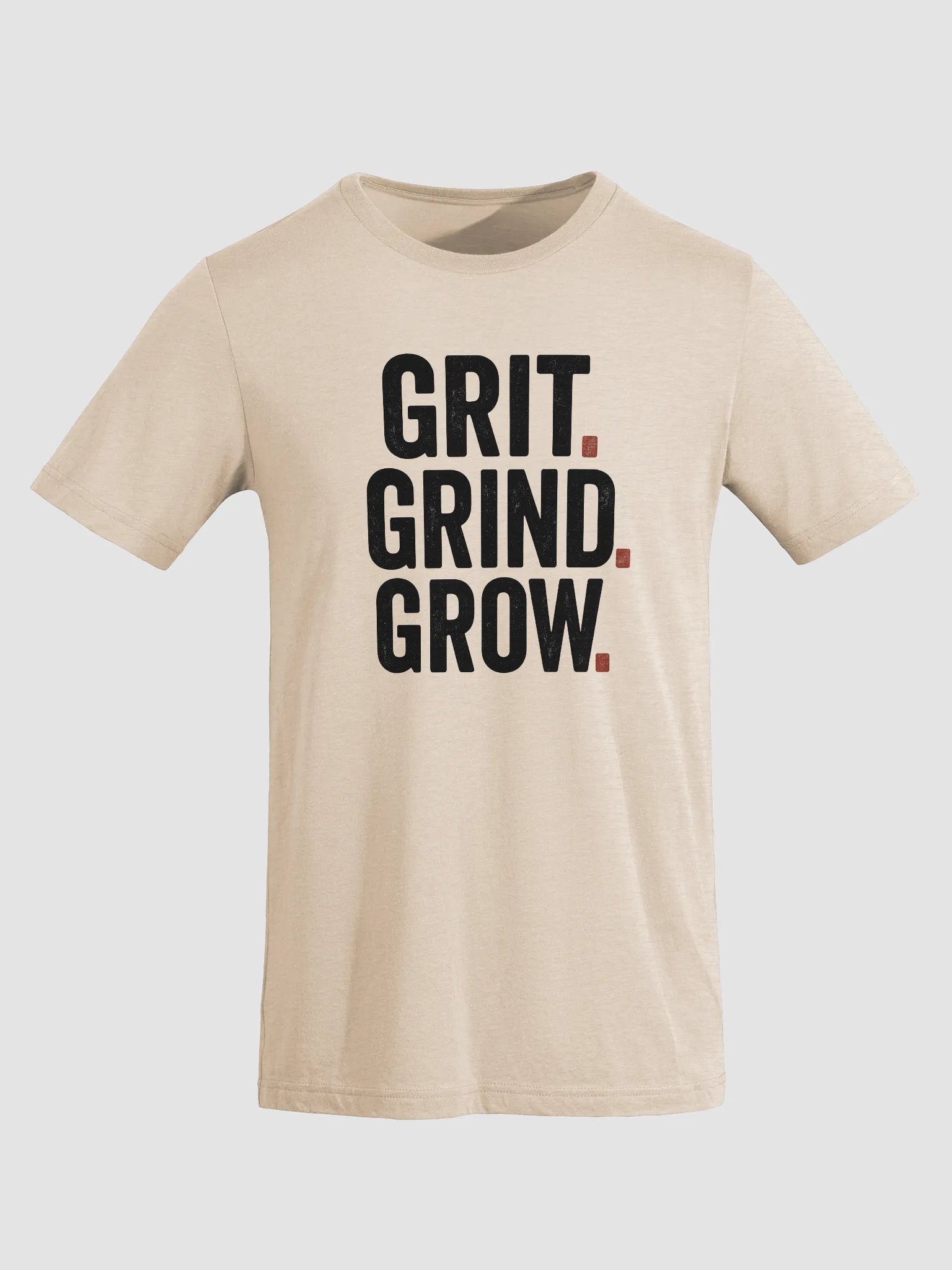 GRIT GRIND GROW Tri-Blend Tee product image (6)