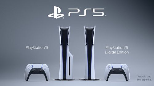 Updated #playstation5 Slim has been officially announced. Same $500 price as the current model with disc drive. The Digital v...