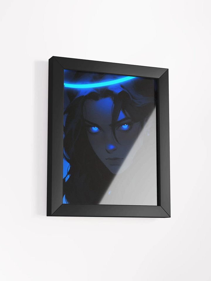 Framed Electric Blue Halo Poster product image (22)