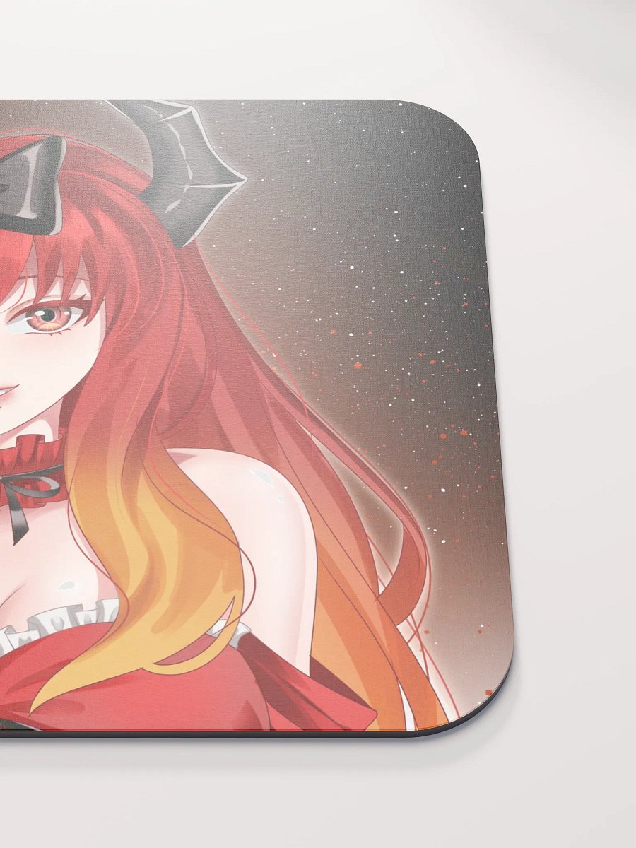 Starry-eyed Red Anime Mouse Pad product image (5)
