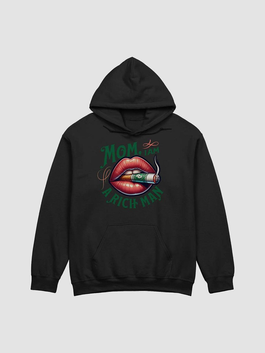 Mom, I am a Rich Man Lips Hoodie product image (1)