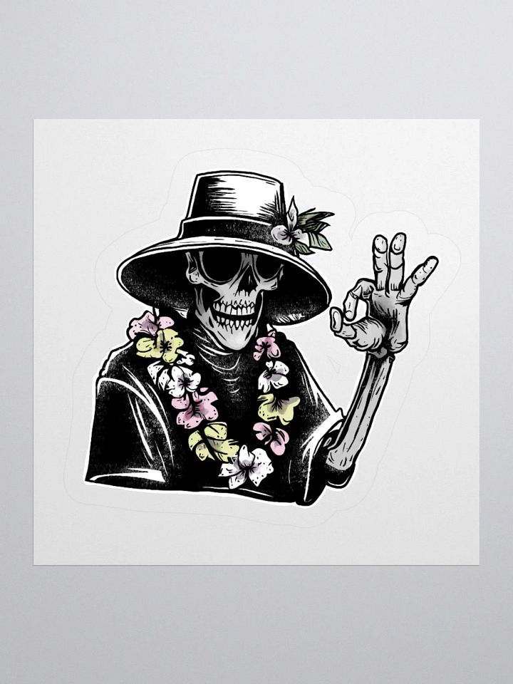 "Cool With Death" Sticker product image (3)