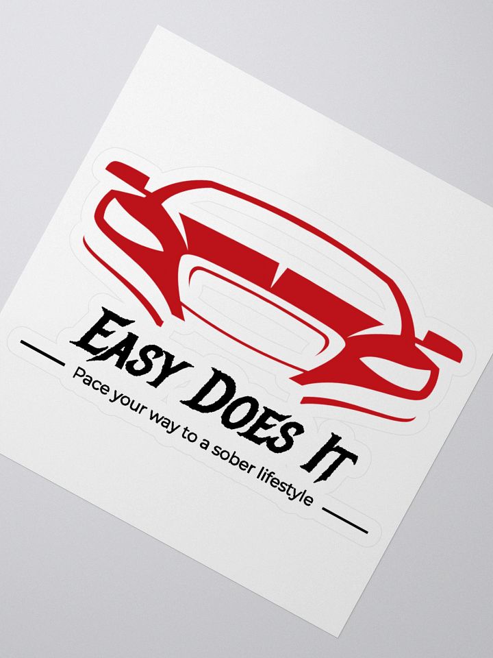 Slogan #2 Easy Does It Sticker product image (2)