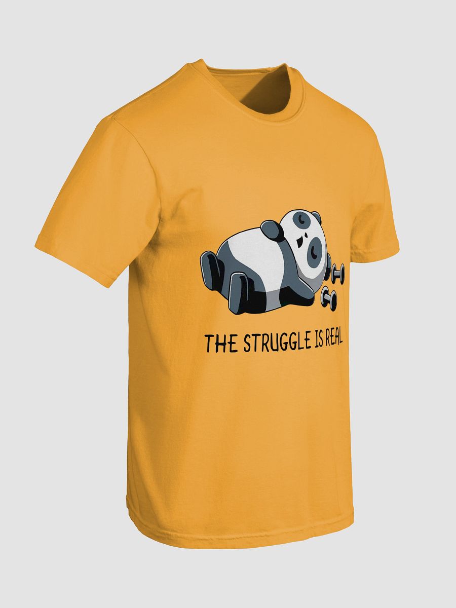 Zen Panda Barbell T-Shirt product image (28)