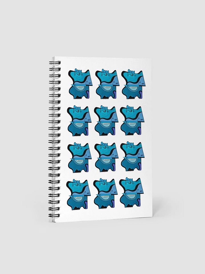 Blue Face Sketchbook product image (1)