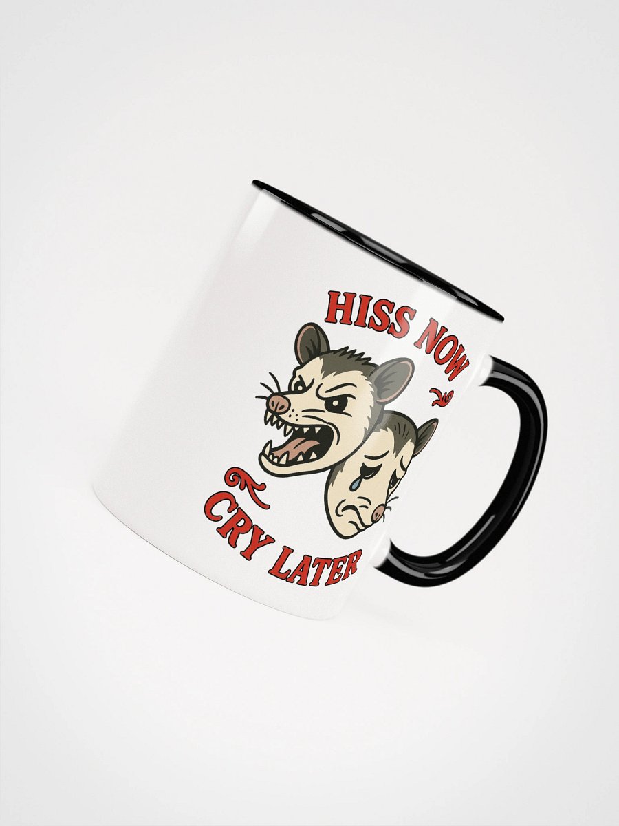 Hiss Now Cry Later Accent Mug product image (22)