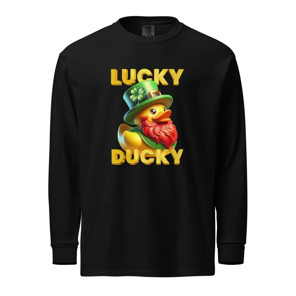 Lucky Ducky Vintage Long Sleeve Shirt product image (1)