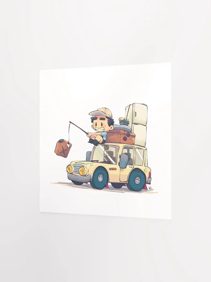 Go Go My Car | Matte Paper Poster product image (6)