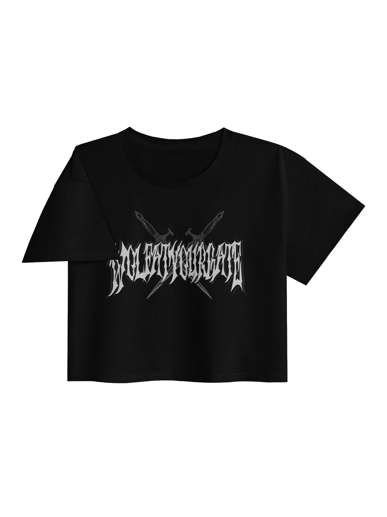 WolfAtYourGate Daggers Crop Top product image (3)