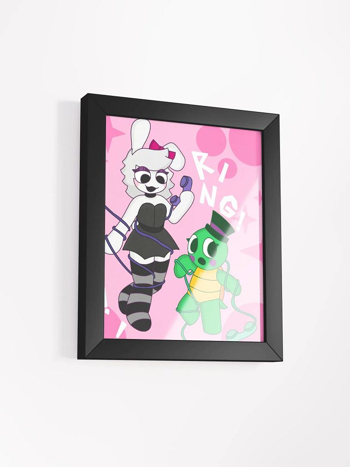 Slinky & Turtle RING! Framed Print 8x10 product image (2)