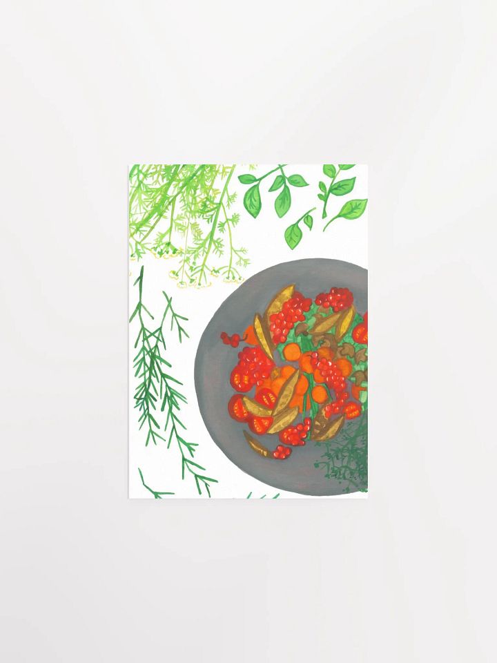 Simple Plate Art Print product image (3)