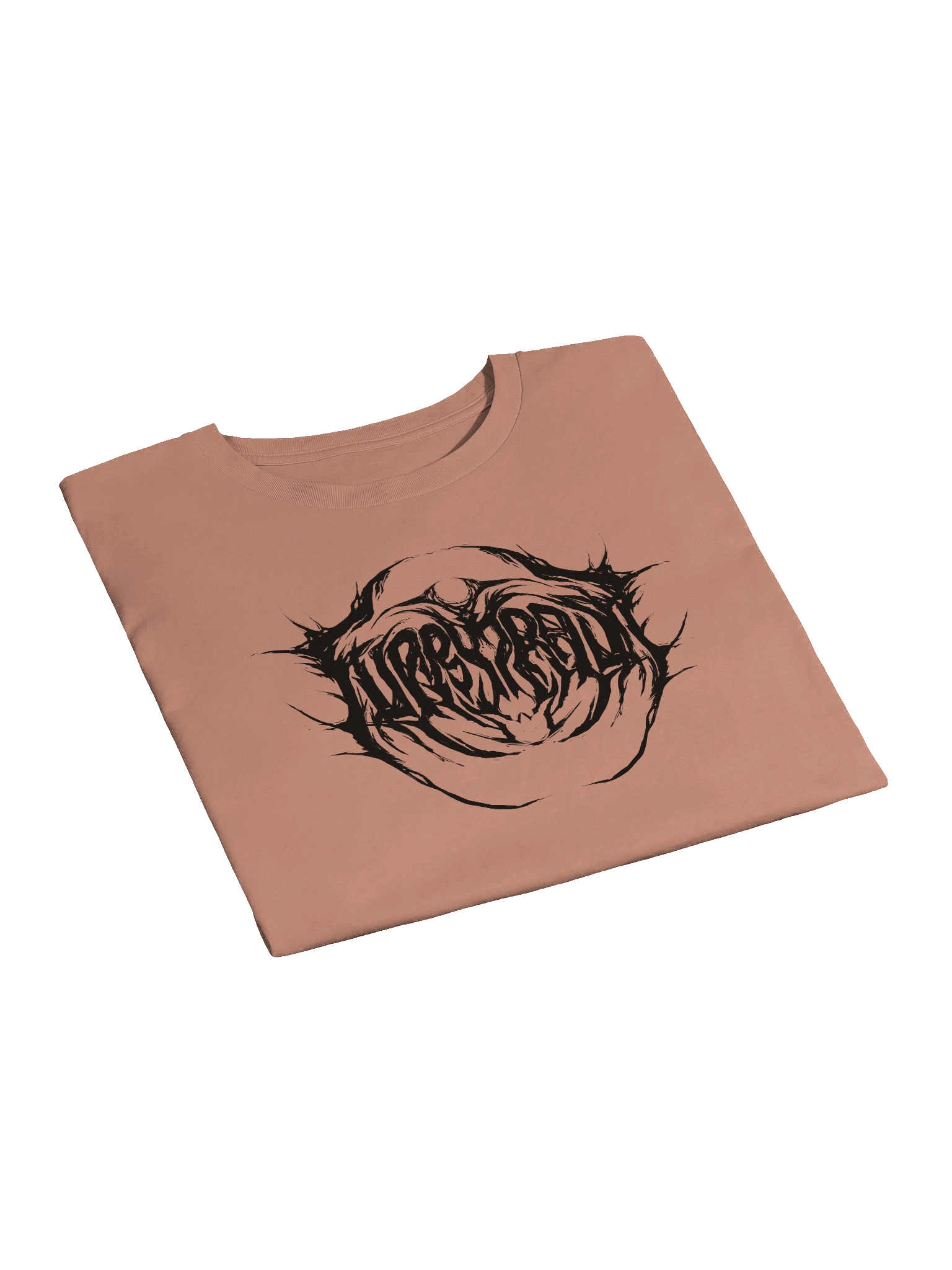 Furry Trash Crop Top – Metal Logo (Black Print) product image (35)