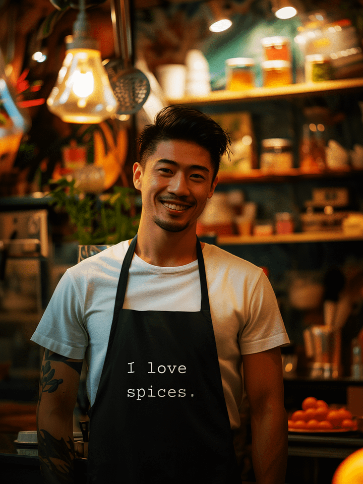 I love spices. 100% Organic Cotton Apron product image (1)
