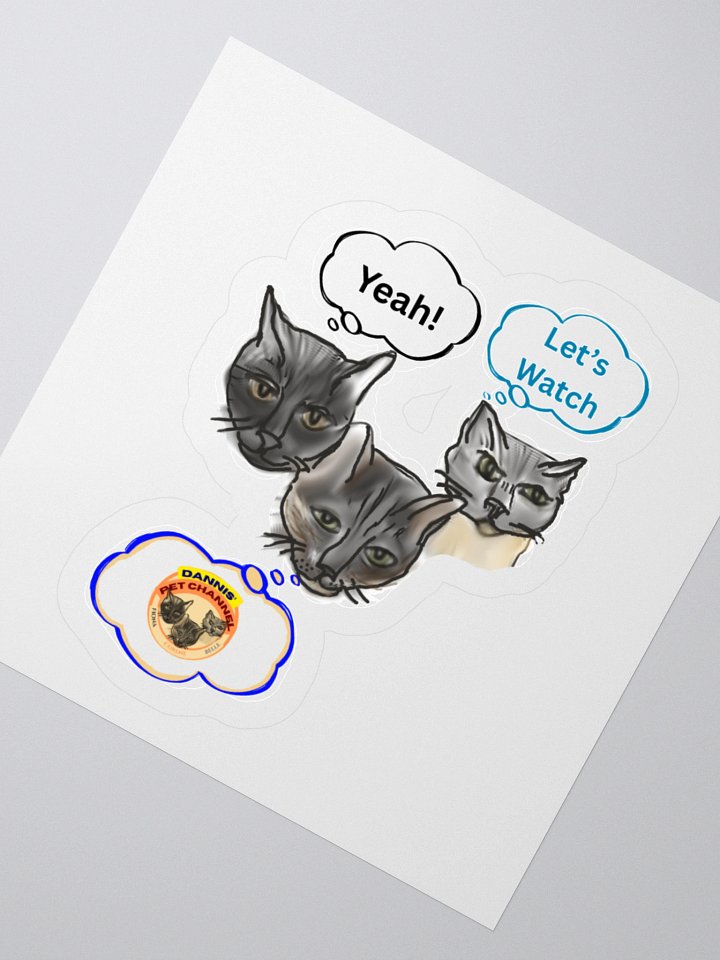 Dannis' Pet Channel Sticker product image (4)
