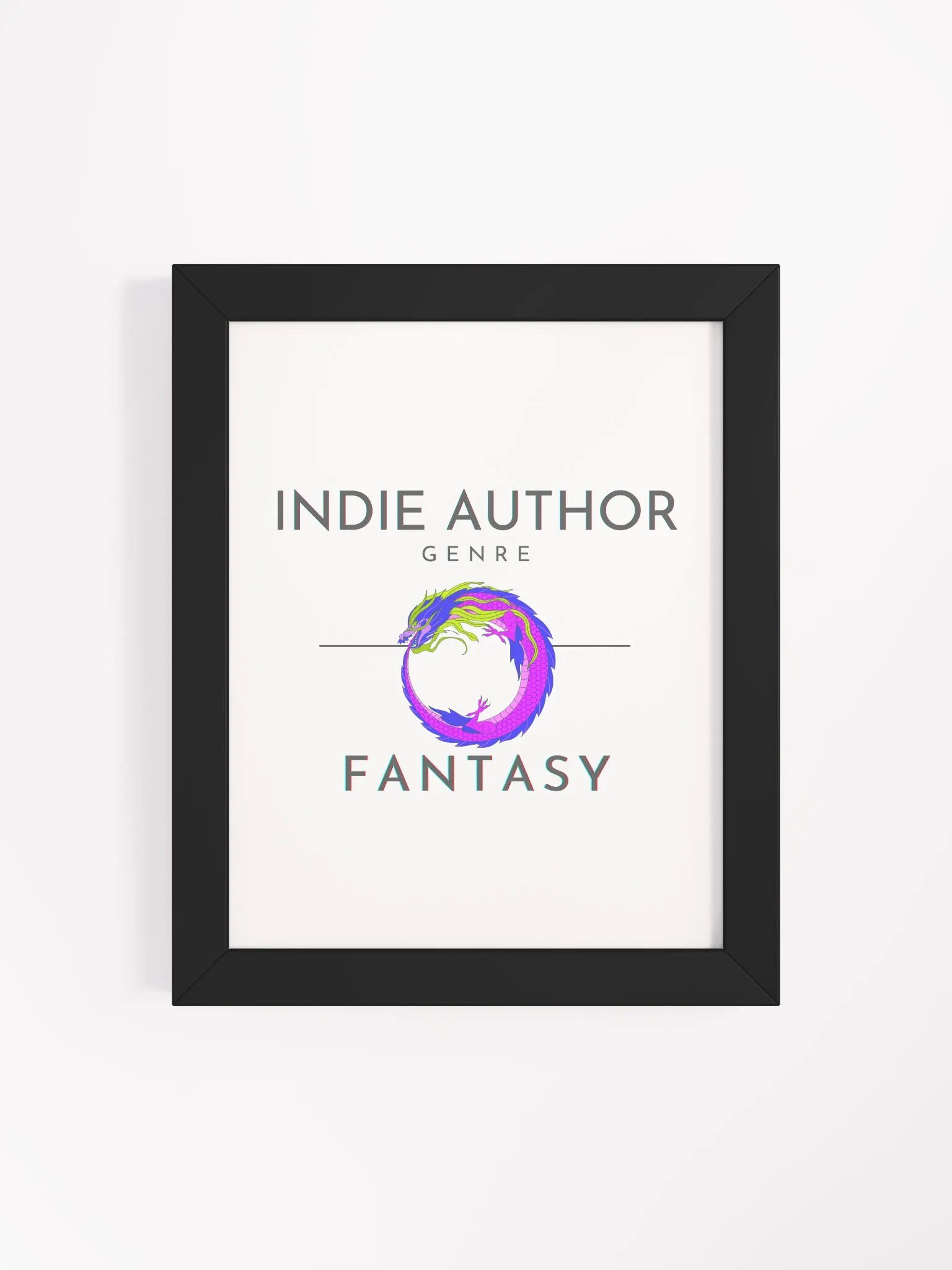 Indie Author Genre Fantasy Framed Poster product image (49)
