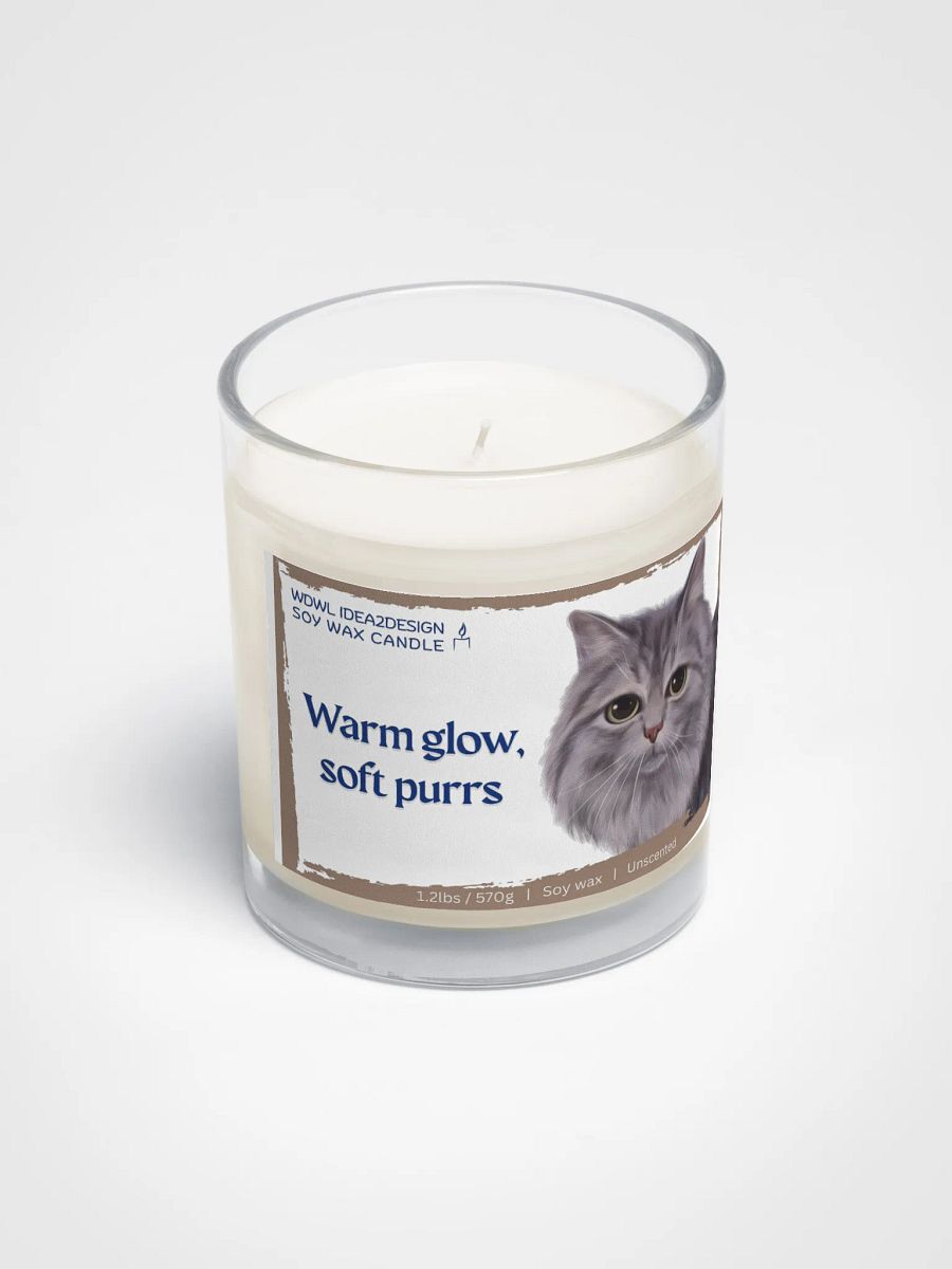 Siberian Cat Lover Best Gift, Large Capacity, Great Value & Eco-Friendly Candle – 1.2 lbs of Pure Serenity product image (2)