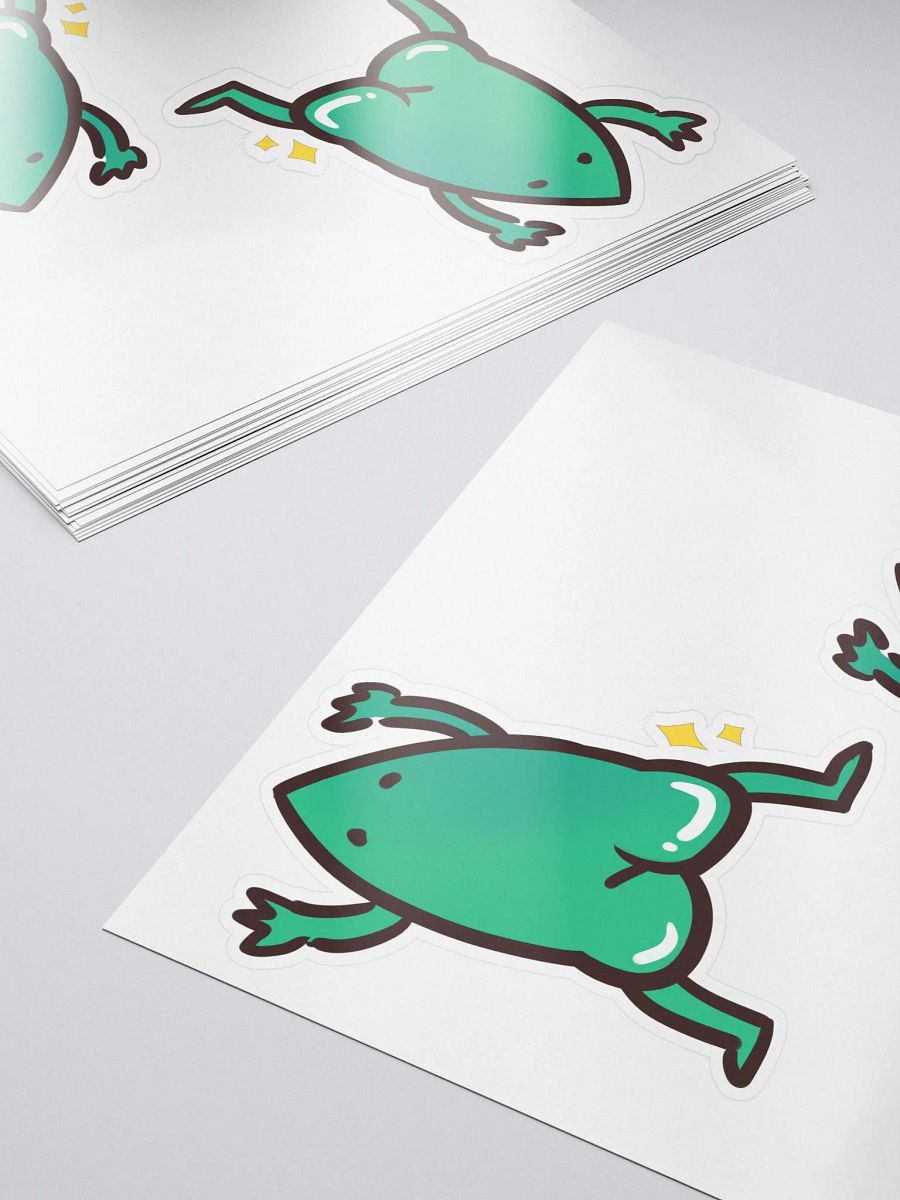 'froge dumpy' kuma Sticker product image (5)