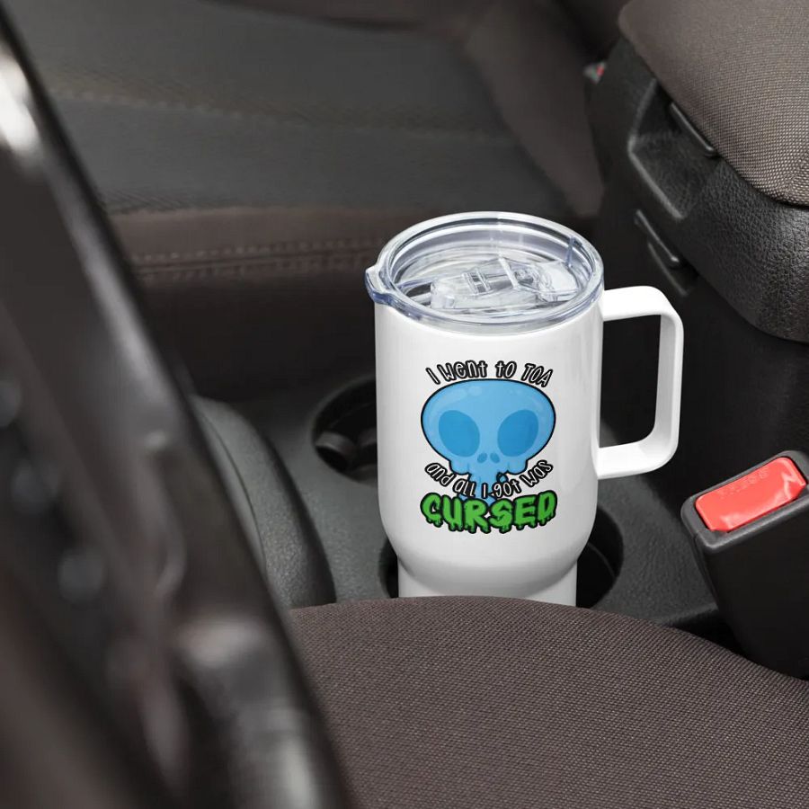 All I Got Was Cursed - Mage - Travel Mug w/Handle product image (7)