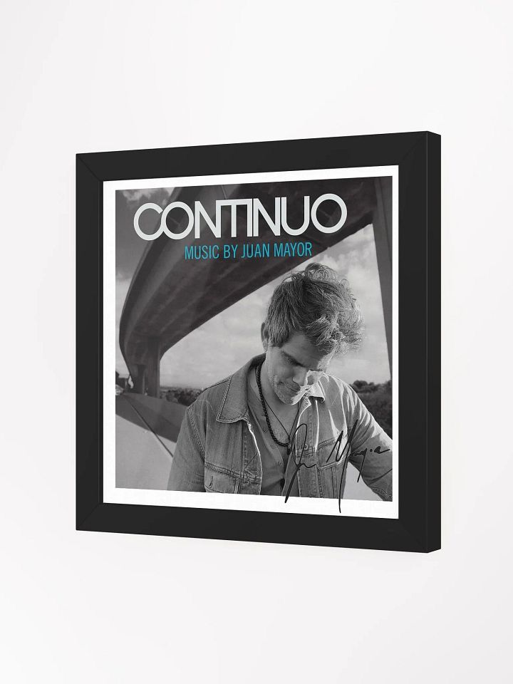 Framed Continuo Album Cover - SIGNED by Juan Mayor product image (17)