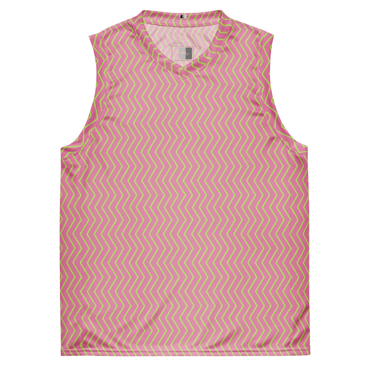 Zigzag Zest Basketball Jersey. product image (2)