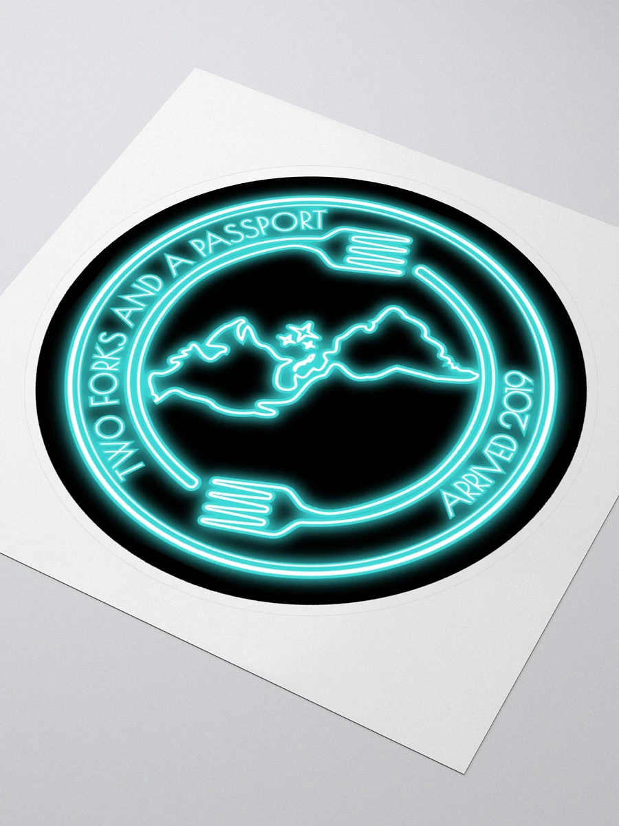 Neon Logo Sticker product image (3)