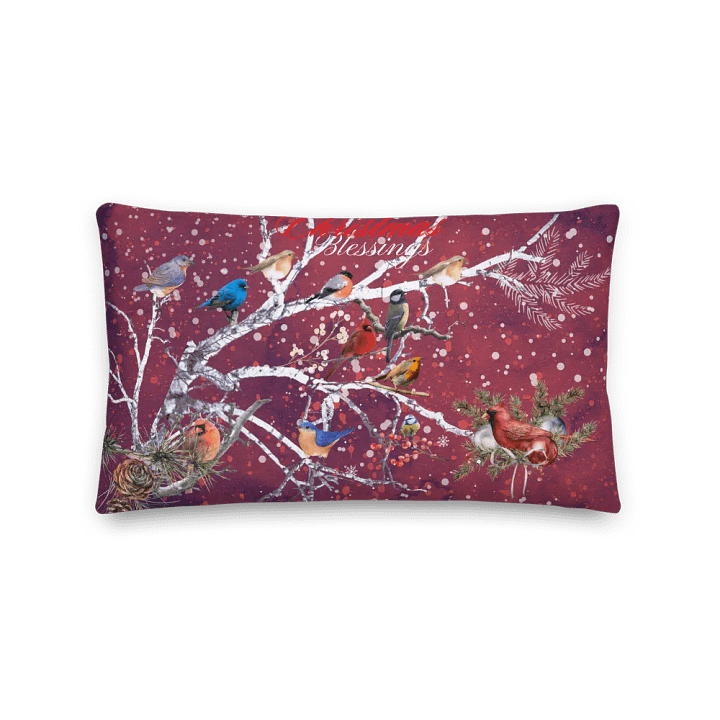 unique Bird Christmas design Cushion for homemakers moms friends product image (5)