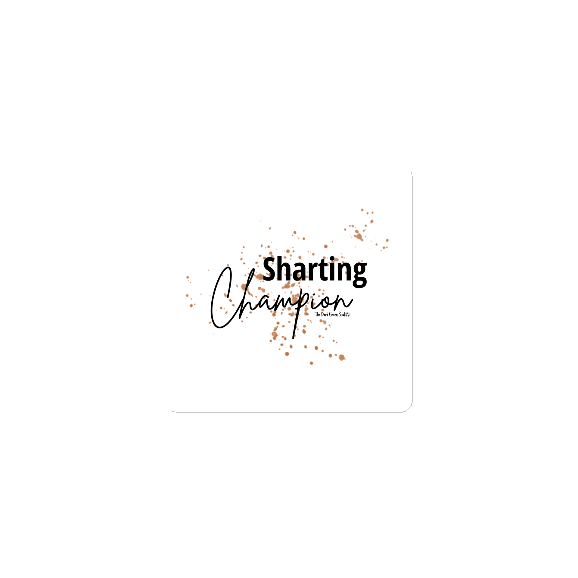 Sharting Champion Black - Magnet product image (1)