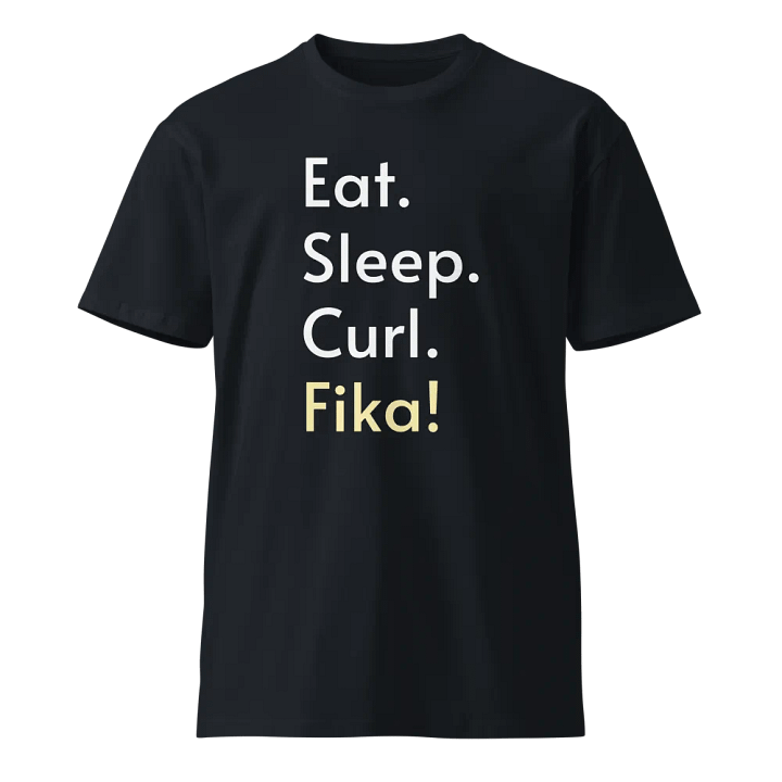 Fika Tee - Navy product image (1)