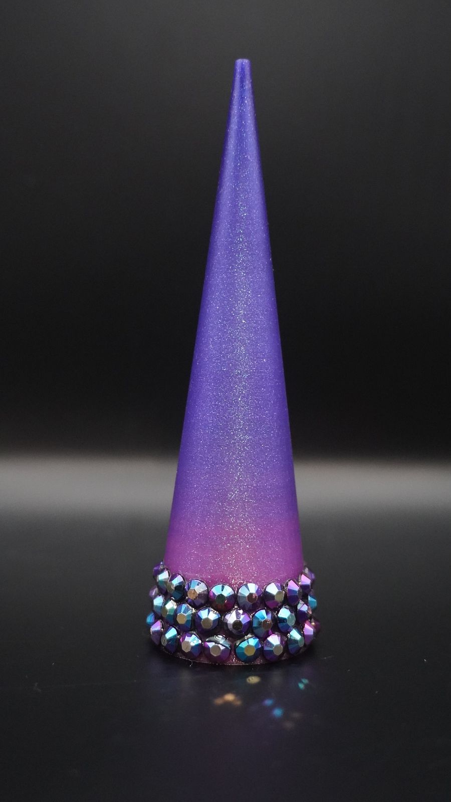 Midnight Purple 3d Printed Ring Cones product image (2)