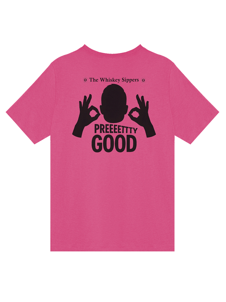 PREEETTY GOOD Back Logo Women's V-Neck T product image (15)