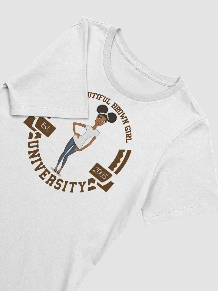 Beautiful Brown Girl University Women's Tee product image (14)