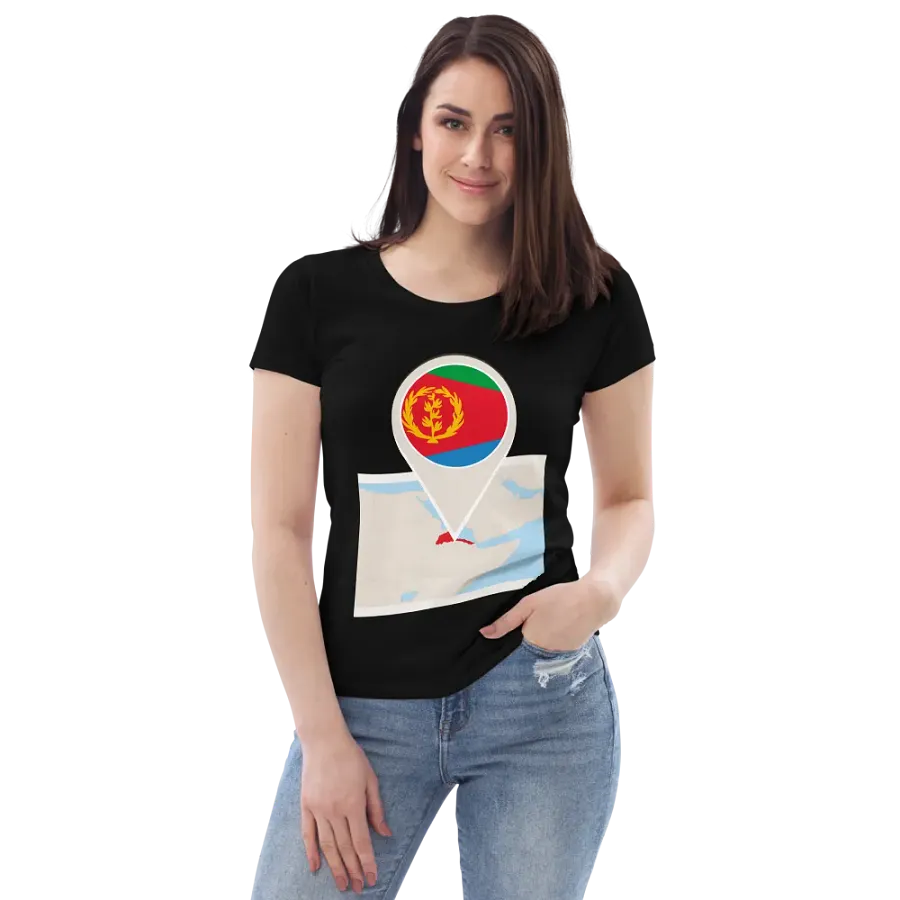 Eco-Friendly Flag Pin Women's Tee product image (1)
