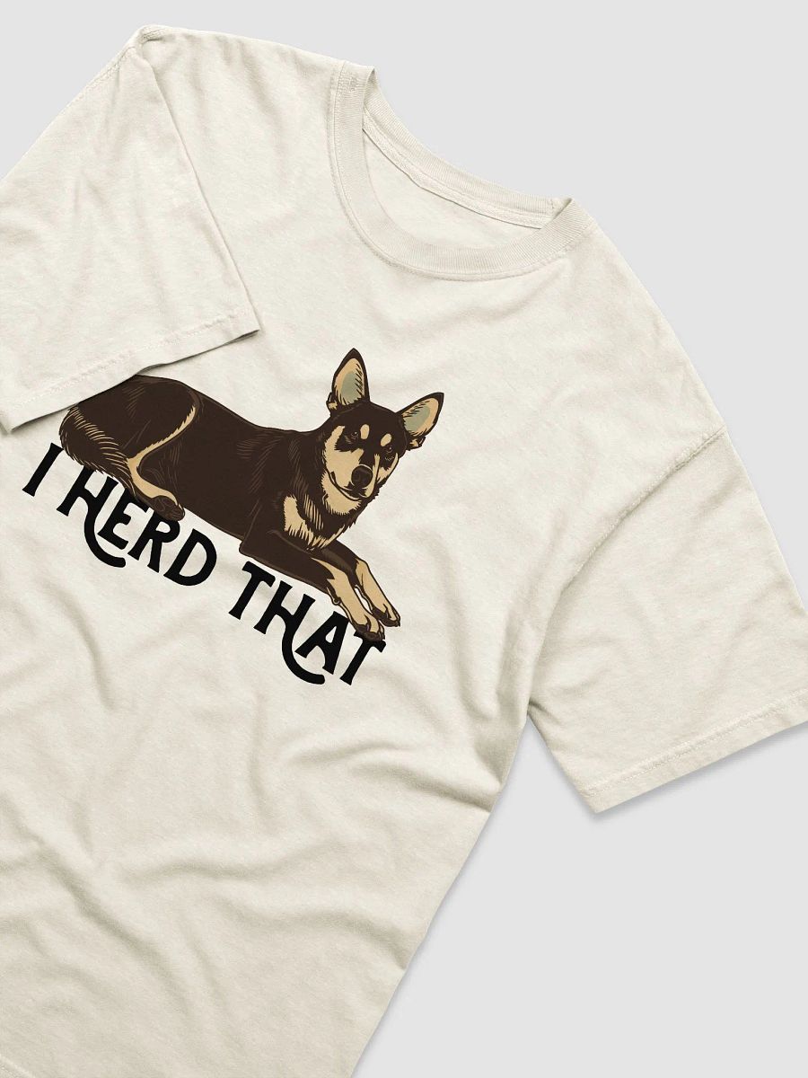 I Herd That T-Shirt | Funny Australian Kelpie (Brown) Shirt for Herding Dog Owners product image (30)