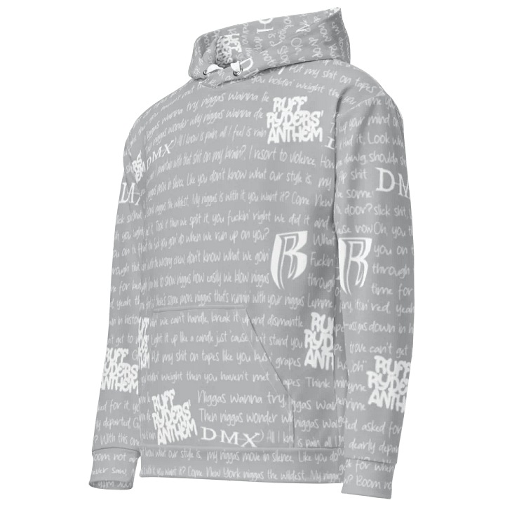 Ruff Ryders' Anthem - DMX - SILVER - Unisex Hoodie product image (1)
