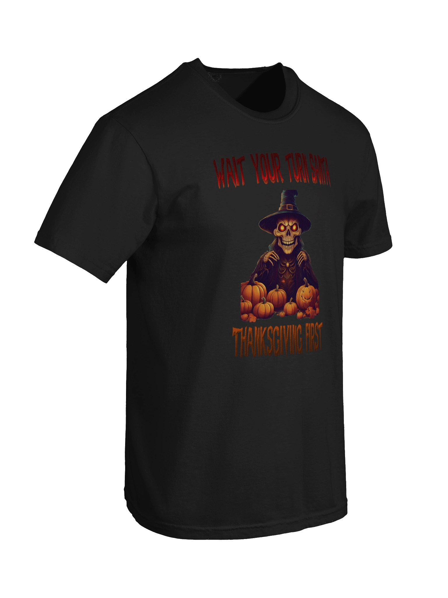 Witchy Skeleton Thanksgiving T-Shirt product image (50)