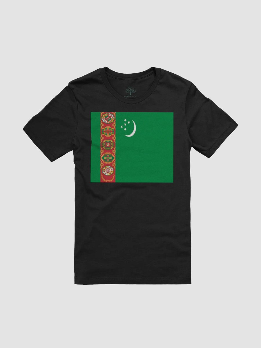 Graphic Grove Unisex Turkmenistan Flag Patriotic T-Shirt - Cotton product image (3)
