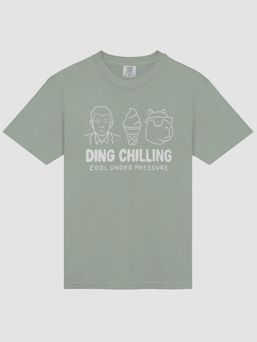 Ding Chilling 2a2 – Cool Under Pressure | Funny Chess Meme Design | T-Shirt White on Dark product image (3)