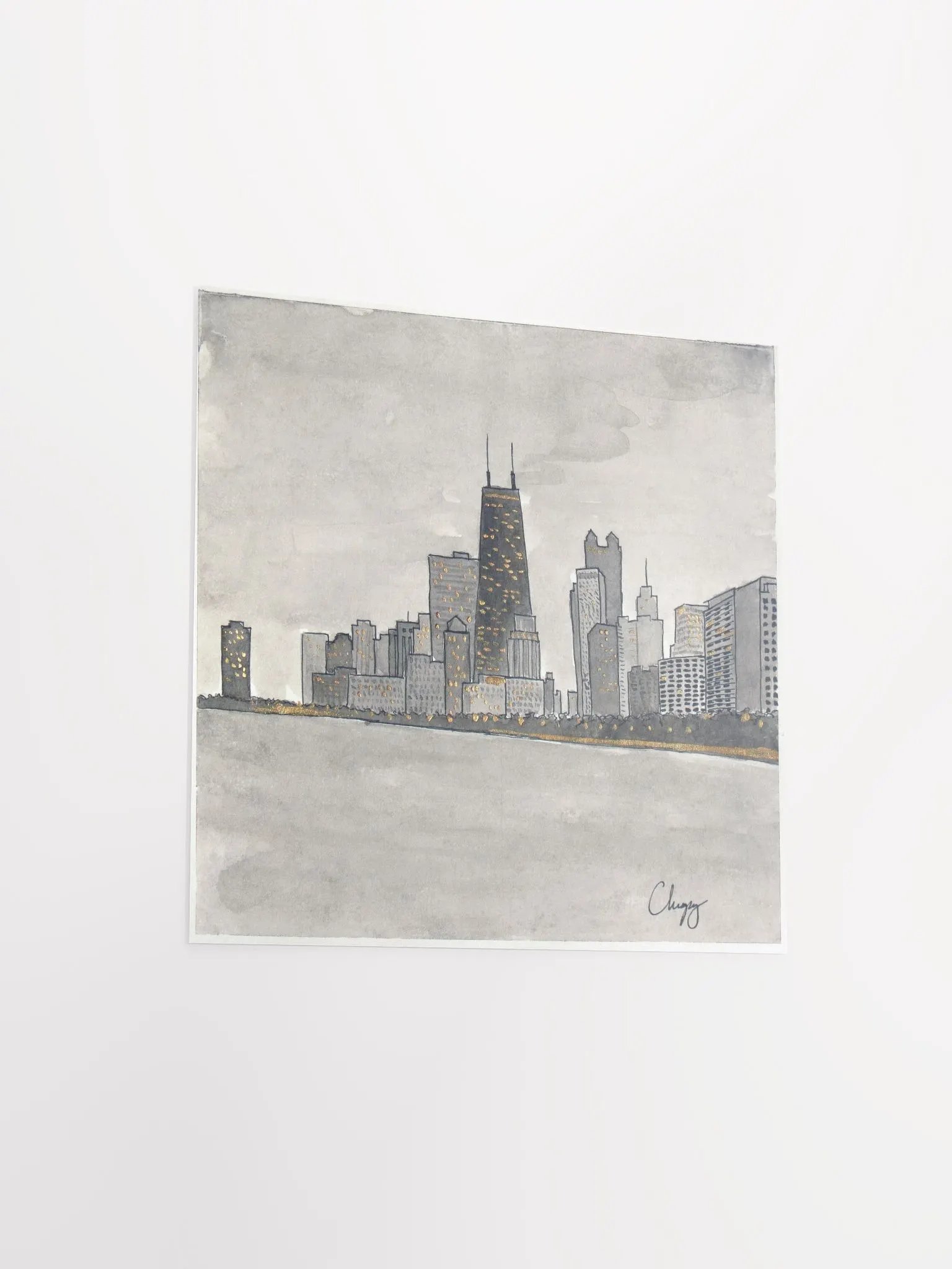 Chicago Skyline Print product image (3)