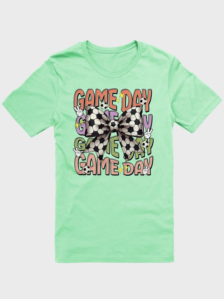 Game Day Bow Soccer T-Shirt product image (25)