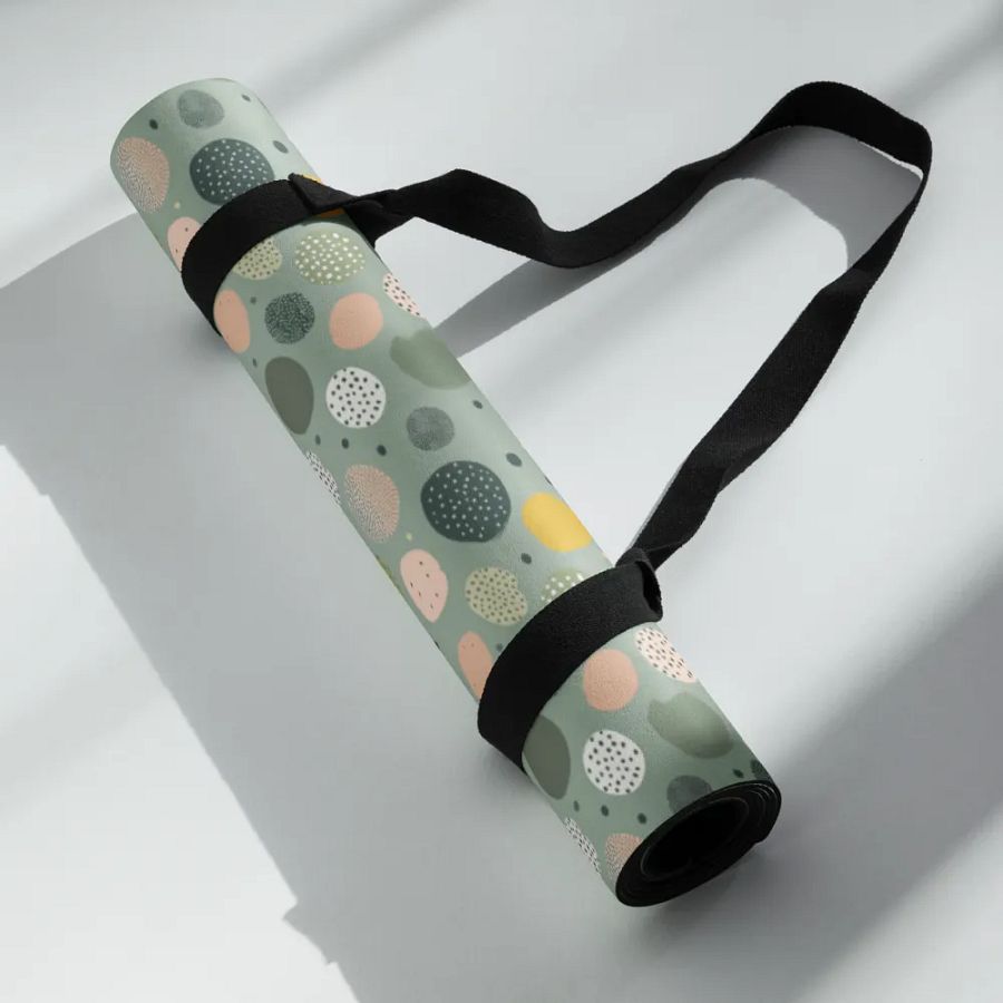 Green Boho Yoga Mat by Treasure Pie product image (7)