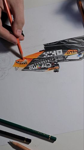 ✏️ Bringing the MCL39 to life, one graphite stroke at a time.

Witness the journey from blank page to detailed masterpiece in...